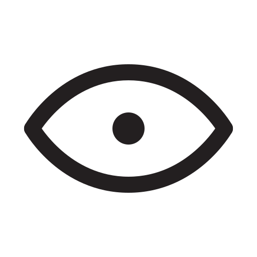 Show, eye, watch icon