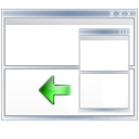 Fit, view, width icon