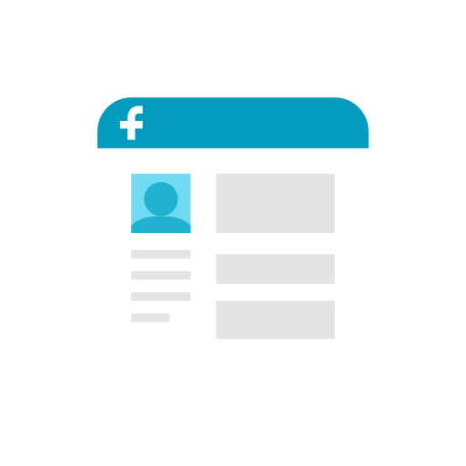 Facebook, interface icon