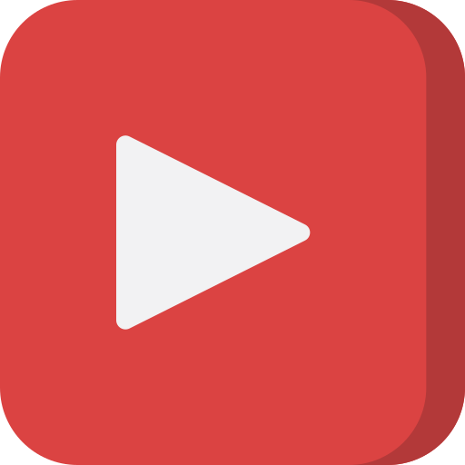 Interface, movie, multimedia, music player, play, video, youtube icon