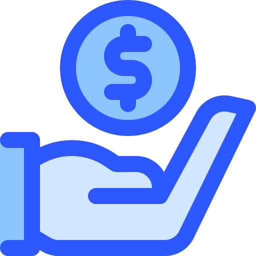 Ui, interface, received, money, wealth, earning icon