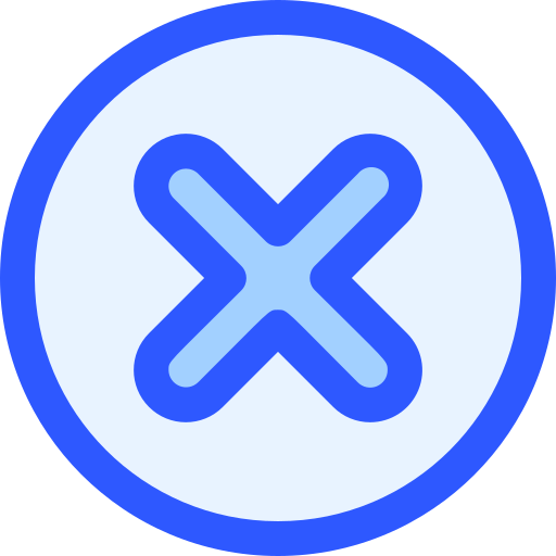 Ui, interface, wrong, delete, cancel, remove icon