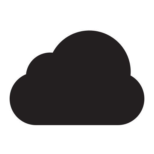 Cloud, interface, mobile, storage, ui, web icons, weather icon