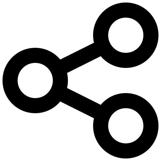 User, interface, share, network, connection, communication icon