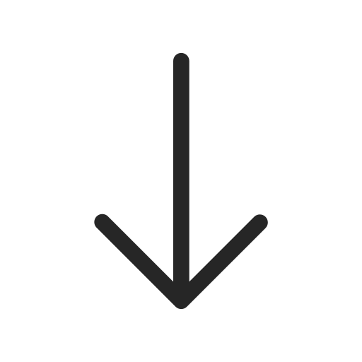User, interface, download, ui, file, arrow, down icon