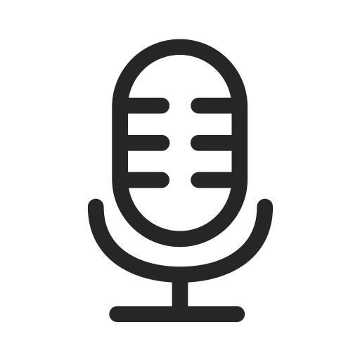 User, interface, mic, ui, communication, interaction, message icon
