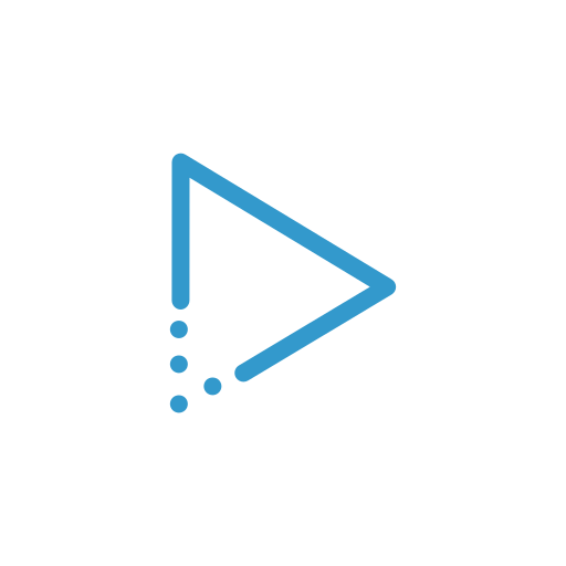 Arrow, interface, music, play icon