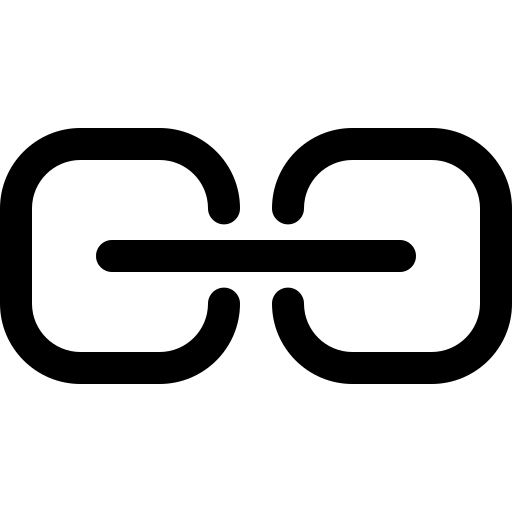 Attach, attachment, interface, link icon