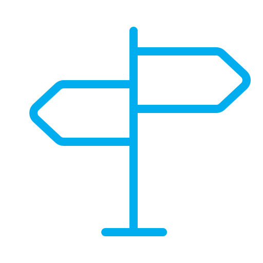 Arrow, map, navigation, navigator, pointer, roadmap icon
