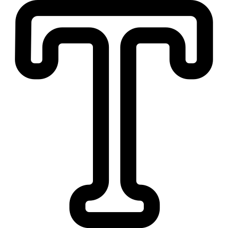 Typography, text tool, adobe illustrator tool icon