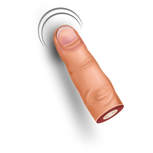 Touch, gesture icon