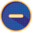 Basic interface dotted shadowed badges icon 64x64