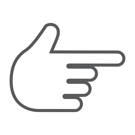 Finger, gesture, hand, interactive, right, scroll, swipe icon