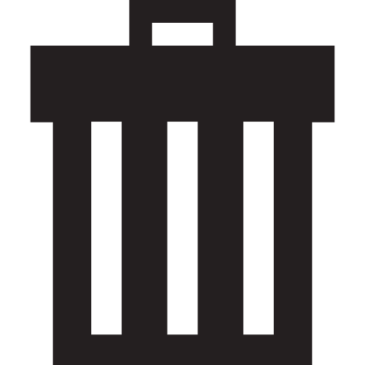 Annul, cancel, clean, delete, eliminate, erase, exclude icon