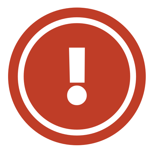 Refuse, stop icon