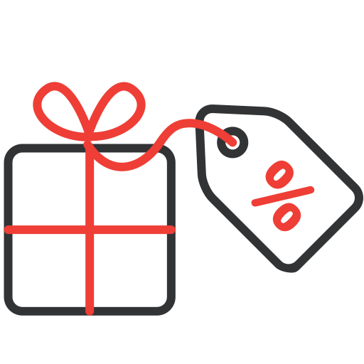 Buy, discount, gift, purchase, sale icon