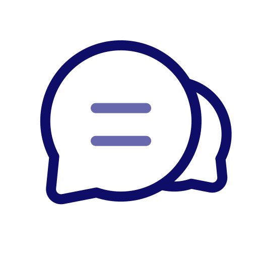 Chat, conversation, direct message, message, pm, talk icon