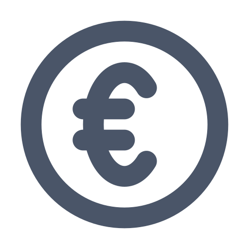 Euro, currency icon