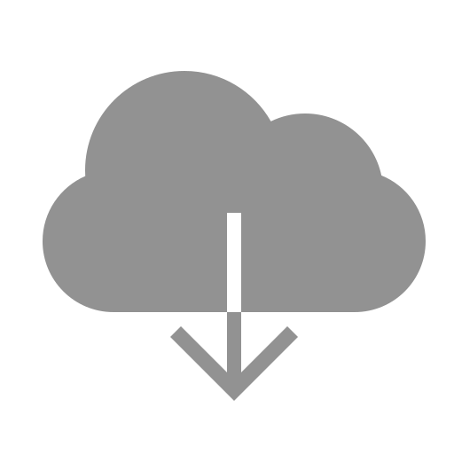 Download, cloud icon