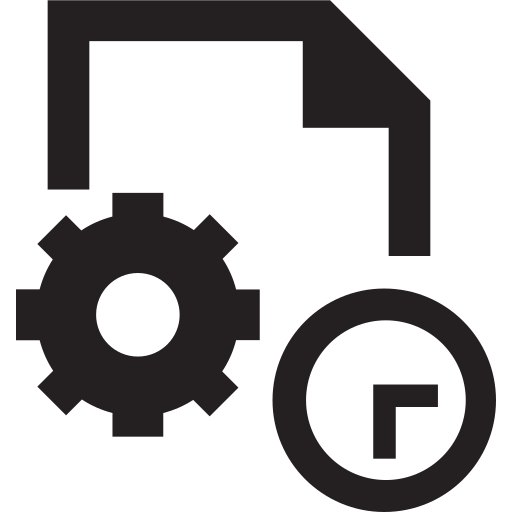 Data, definition, details, hours, information, settings, time icon