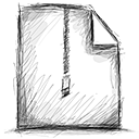 File, zipped icon