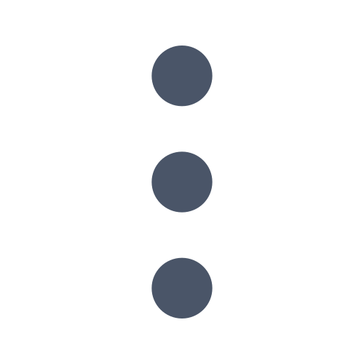 Vertical, 3 dots, dots icon