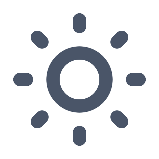 Sun icon