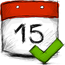 Date, accept icon