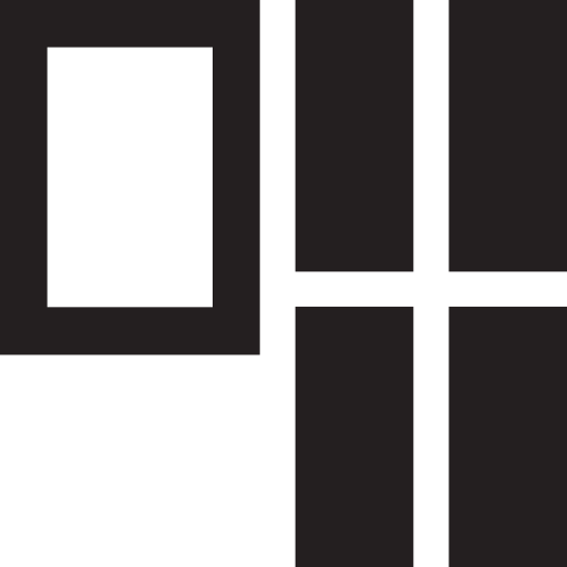 Design, formation, layout, option, organization, plan, sidebar icon
