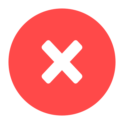 Close, delete, dismiss, exit, cancel, recycle, remove icon