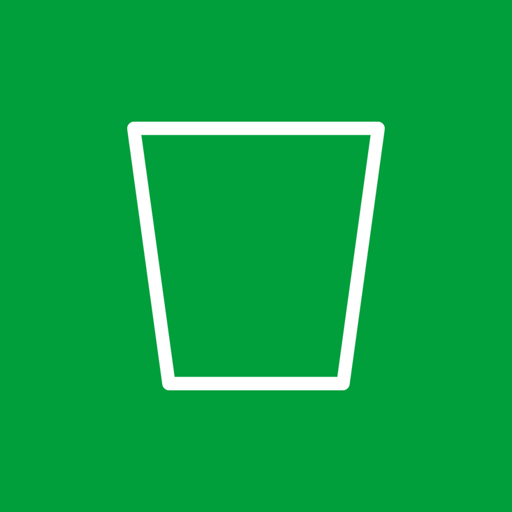 Recycle, bin, empty icon