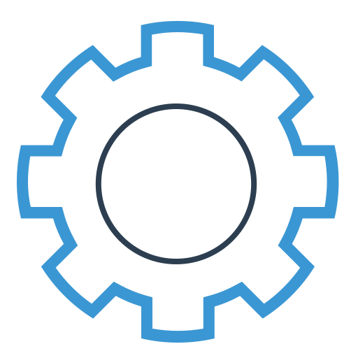 Gear, options, settings, configuration icon