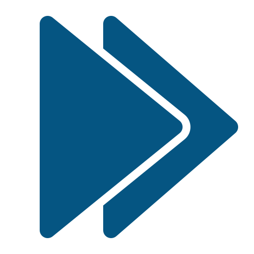Next, up, arrow, fast forward icon