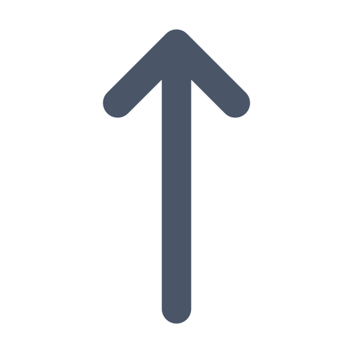 Arrow, narrow, up icon