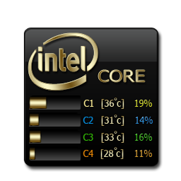 Core, temp icon
