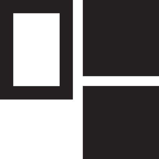Design, formation, layout, option, organization, plan, sidebar icon