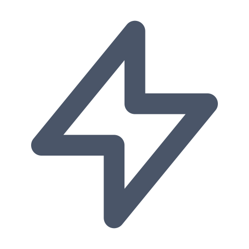 Bolt, lightning icon