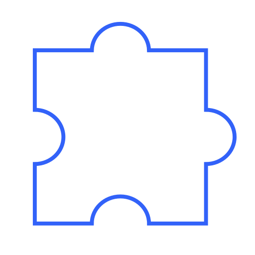 Component, concept, modeling, problem, puzzle, quiz, extension icon