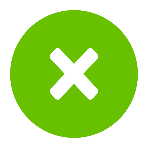 Close, delete, dismiss, exit, cancel, minus, remove icon