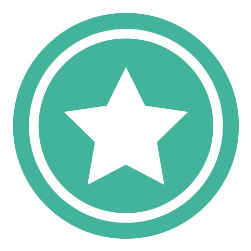 Star, top, favorite, vote, bookmark icon