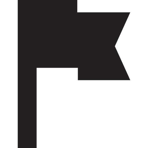 Topic, unsolved, flag, issue, matter, subject, theme icon