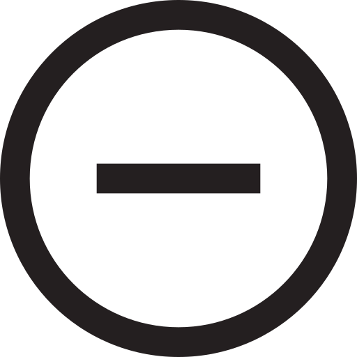 Remove, cancel, close, delete, minus, trash icon