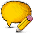 Comment, edit icon