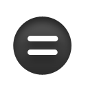Calculator, equals icon