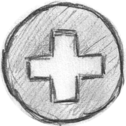 Add, plus, sketchy icon