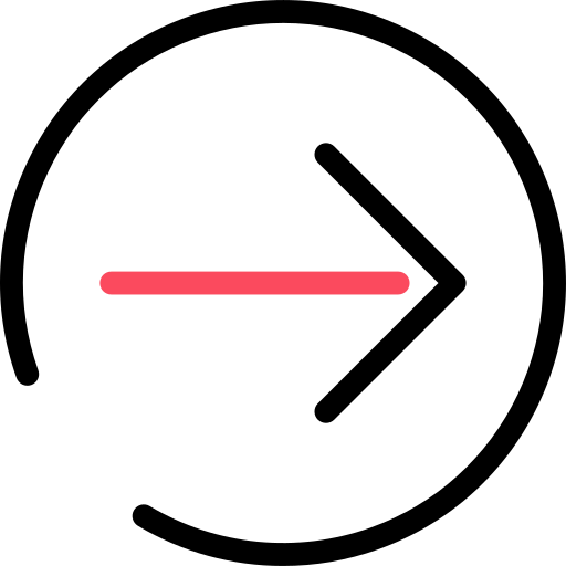 Arrow, go next, move ahead, move on, next, next page, right arrow icon