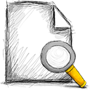 File, search icon