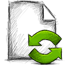 File, refresh icon