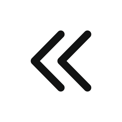 Arrow, arrows, double arrow, doublechevronleft, left icon