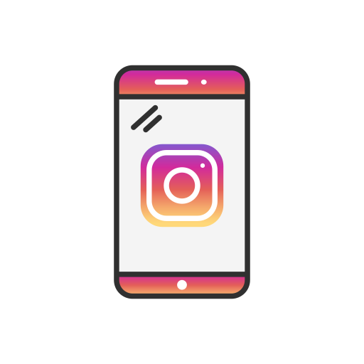 Instagram, instagram logo, logo, phone icon